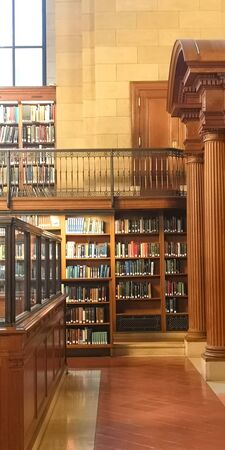 New York Public Library, Manhattanの写真素材