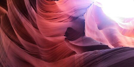 Inside the Lower Antelope Canyon Las Vegasの写真素材