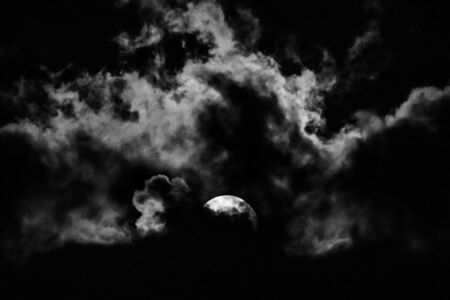 Fullmoon in the sky