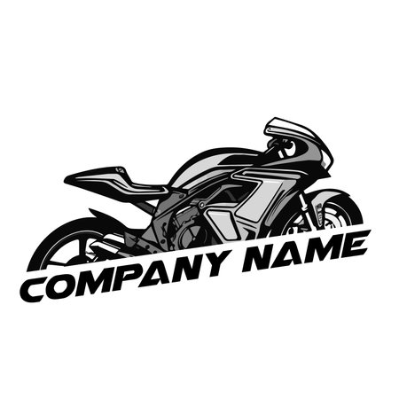 motorcycle logo, motorcycle logo, motorcycle logo, motorcycle logoのイラスト素材