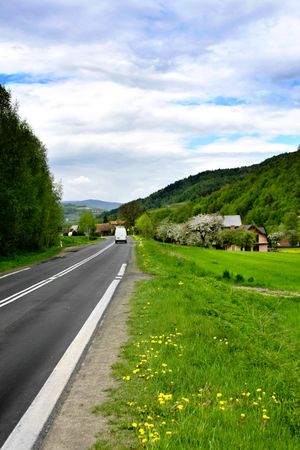 Winding Roadの写真素材