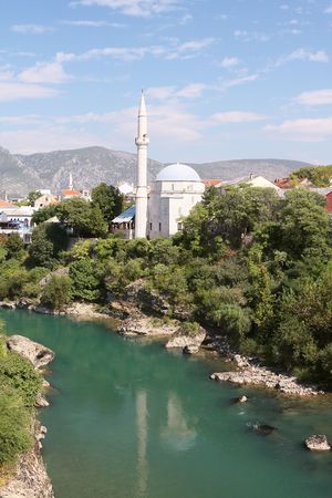 Mostar, Bosnia and Herzegovinaの写真素材