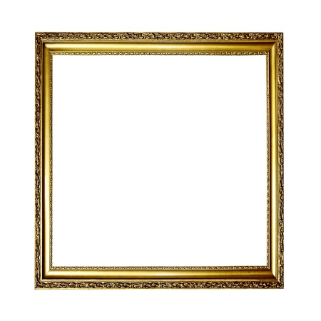 Gold frameの写真素材