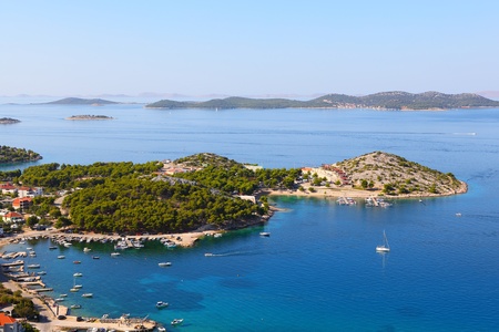 Adriatic coast landscapeの写真素材