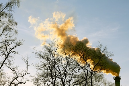 Dirty smokeの写真素材