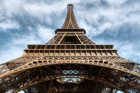 Eiffel tower in the sky