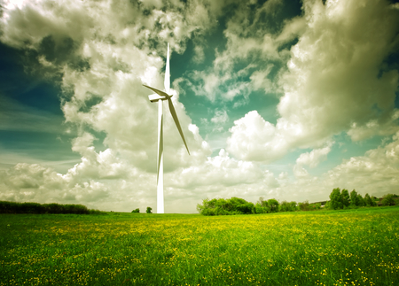 Clean green energyの写真素材
