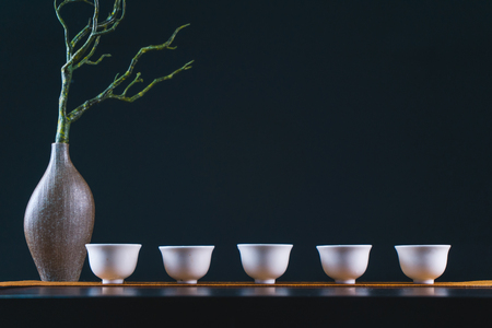 Traditional Chinese tea ceremonyの写真素材