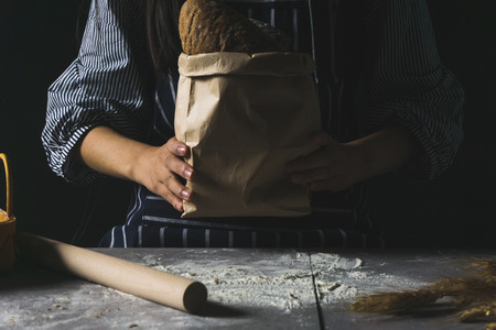 Pastry makingの写真素材