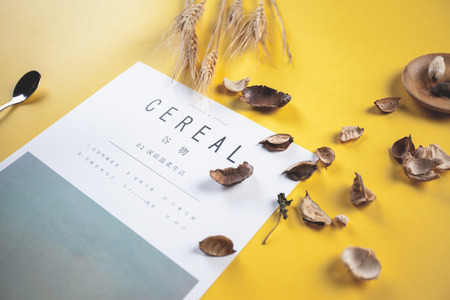 Magazines and deciduousのeditorial素材