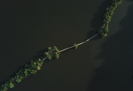 Xianghu Park aerial photographの写真素材