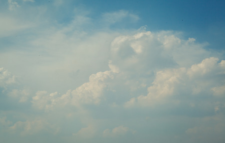 Cloud material close up view