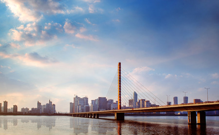 City and Bridgeのeditorial素材