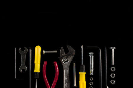 All kinds of maintenance and decoration toolsの写真素材