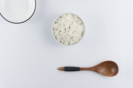 Chinese traditional white riceの写真素材