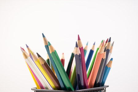 color Pencil arrangementの写真素材