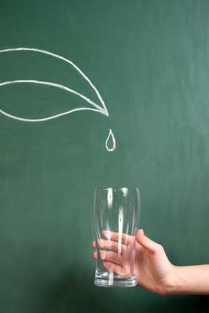 Concept of water savingの写真素材