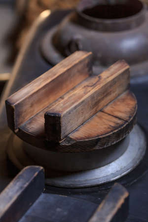 Japanese old kitchen 'Kamado' (Japanese old houses)の写真素材