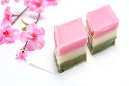 Hinamatsuri(Japanese doll's festival) is an occasion to pray for young girls' growth and happiness.