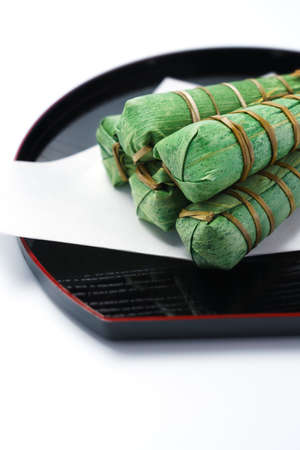 Japanese rice cake Chimaki. Image of Japanese seasonal festival on May.