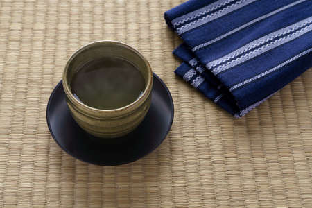 Hot green tea (Japanese tea)