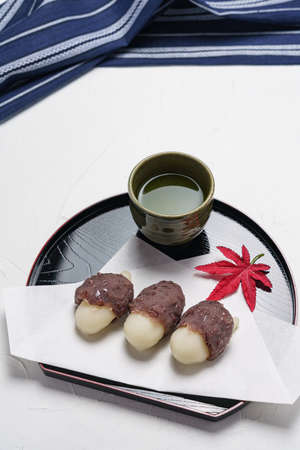 Japanese Dango dessert, viewing the moon, Japanese culture