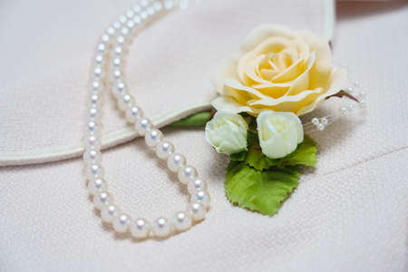 Pearls and corsages