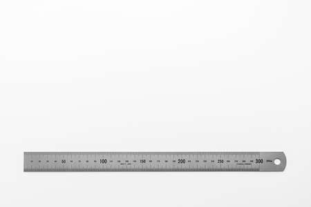 Stainless steel ruler