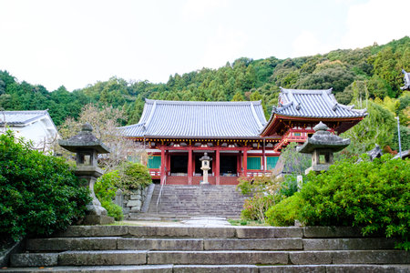 Yata-dera Temple in Nara, Japan (Taken on 11/02/2022)のeditorial素材