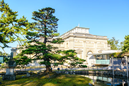 National museum of Nara in Nara, Japanのeditorial素材