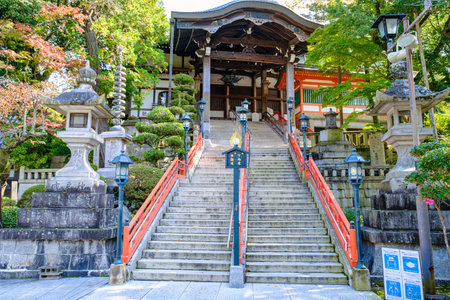 Chougosonshi-ji Temple in Nara, Japan (11-08-2022)のeditorial素材