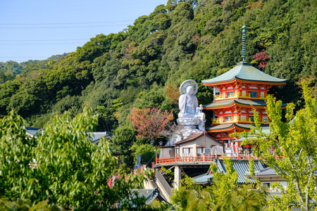 Chougosonshi-ji Temple in Nara, Japan (11-08-2022)のeditorial素材
