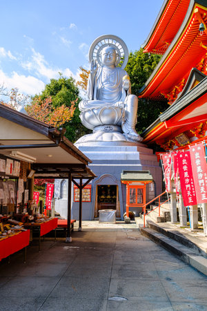 Chougosonshi-ji Temple in Nara, Japan (11-08-2022)のeditorial素材