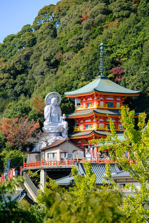 Chougosonshi-ji Temple in Nara, Japan (11-08-2022)のeditorial素材