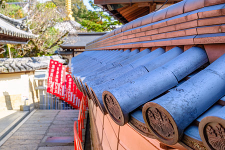Chougosonshi-ji Temple in Nara, Japan (11-08-2022)のeditorial素材