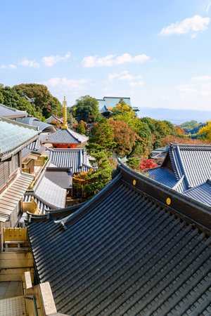 Chougosonshi-ji Temple in Nara, Japan (11-08-2022)のeditorial素材