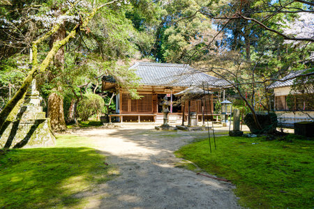 Chougakuji temple in Tenri city, Nara prefecture in Japan. (Taken on 03-29-2023)のeditorial素材