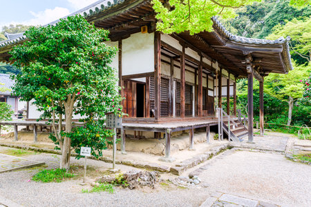 Byakugou-ji temple in Nara City, Nara Prefecture in Japan. (Taken on 04-11-2023)のeditorial素材