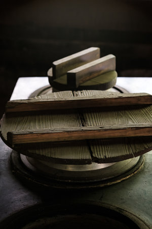 Japanese old kitchen 'Kamado' (Japanese old houses)