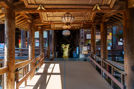 Hase-dera temple in sakurai city, nara prefecture in Japan. (Taken on 10-24-2023)のeditorial素材