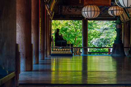 Hase-dera temple in sakurai city, nara prefecture in Japan. (Taken on 10-24-2023)のeditorial素材