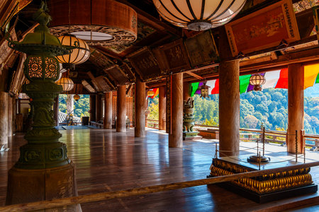 Hase-dera temple in sakurai city, nara prefecture in Japan. (Taken on 10-24-2023)のeditorial素材