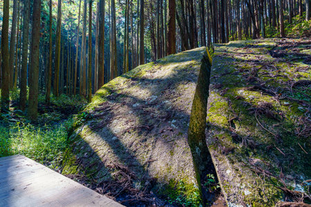 It is said that the 'Itto Stone' in Nara, Japan was cut by samurai. (Taken on 10-26-2023)のeditorial素材