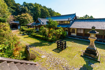 Kounin-ji temple in Nara city, Nara prefecture in Japan. (Taken on 11-07-2023)のeditorial素材