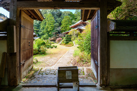 Kounin-ji temple in Nara city, Nara prefecture in Japan. (Taken on 11-07-2023)のeditorial素材