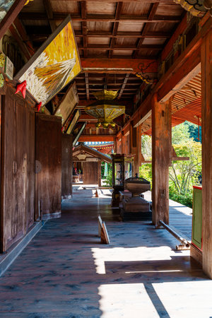 Kounin-ji temple in Nara city, Nara prefecture in Japan. (Taken on 11-07-2023)のeditorial素材