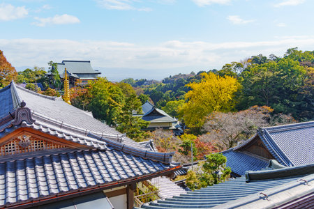 Chougosonshi-ji Temple Ikoma City, Nara Prefecture in Japan. (Taken on 11-14-2023)のeditorial素材