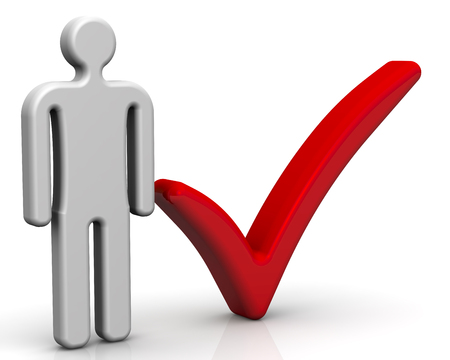 Selection of the applicant for the vacant positionの写真素材