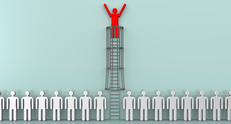 Career ladder. Conceptの写真素材