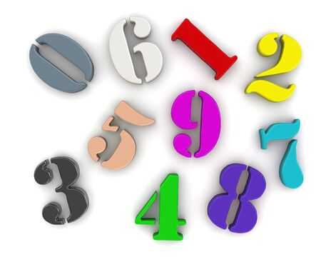 Colorful numbers set